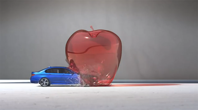 BMW M5 bullet Apple